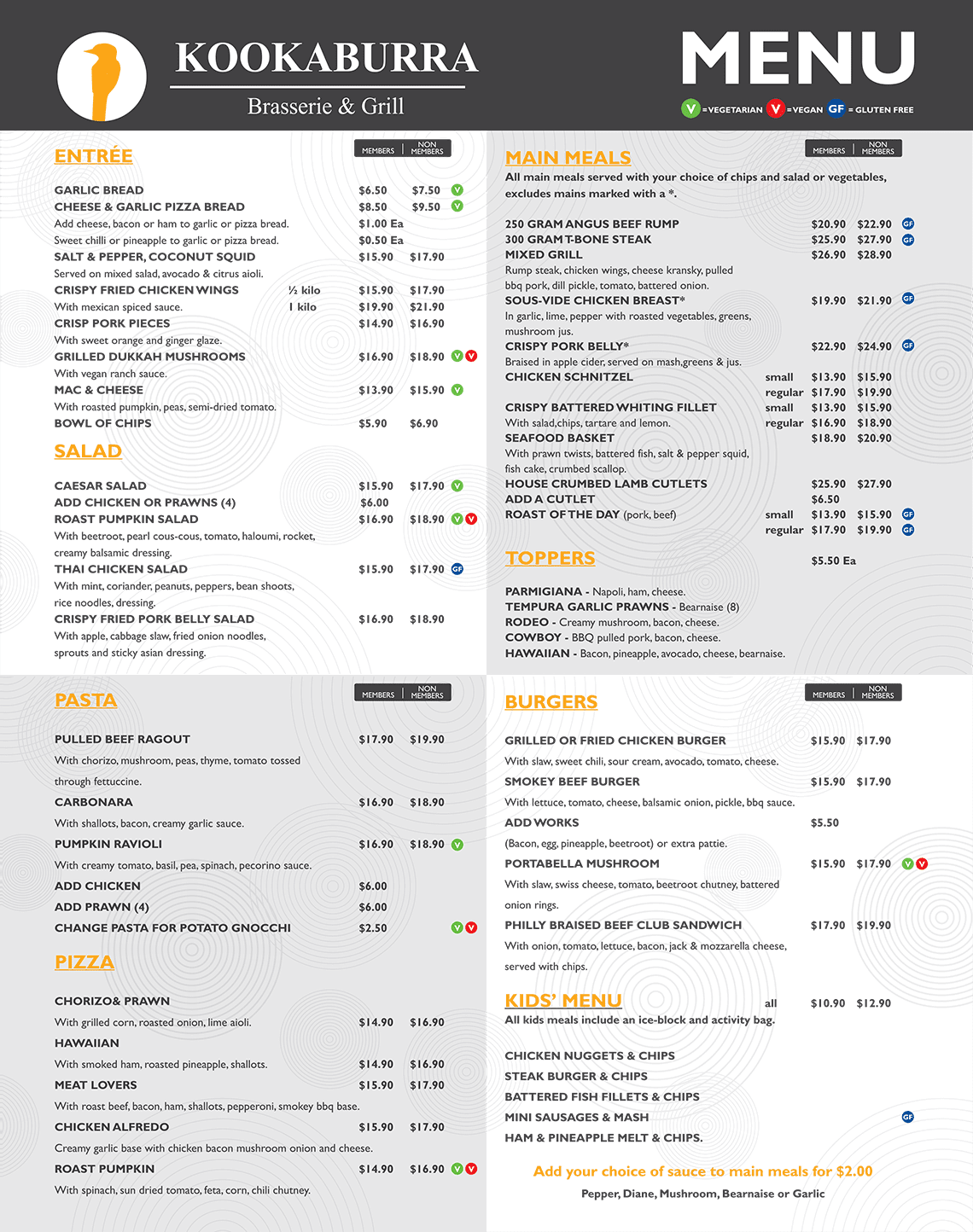 Kookaburra's Brasserie Kurri Kurri Bowling Club